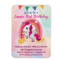 Search for girl birthday rectangular magnets Cute