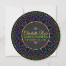 Search for neon quinceanera invitations For her