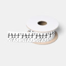 Search for halloween skeleton ribbon Black and white