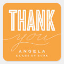 Search for orange graduation stickers Typography