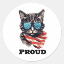 Search for cat fourth of july stickers Patriotic