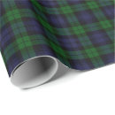 Search for black watch wrapping paper Tartan plaid
