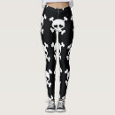 Search for skull and crossbones leggings White