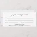 Search for business gift certificates Chic