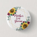 Search for mother of the groom badges Burgundy