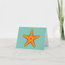 Search for starfish cards Marine life