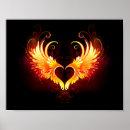 Search for fiery art Heart