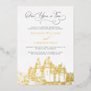 Search for gold foiled wedding invitations Bride