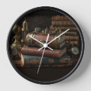 Search for tomes posters Steampunk library and desk
