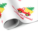 Search for christmas tree on truck wrapping paper Kids