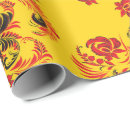 Search for russian wrapping paper Red