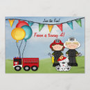 Search for little fireman invitations Boy
