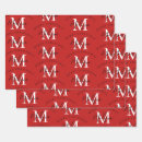 Search for merry xmas wrapping paper Red