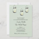 Search for glowing lights wedding invitations Mason jar
