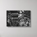 Search for motorcycle canvas prints Vintage