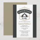 Search for adventure graduation invitations Rustic