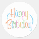 Search for happy birthday seals stickers Modern