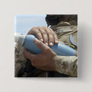 Search for ammunition badges Close up