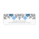 Search for silver rectangle stickers Snowflake
