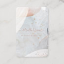 Search for unique standard business cards Makeup artist