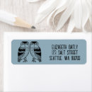 Search for twin return address labels Cute