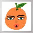 Search for orange fruit art Modern