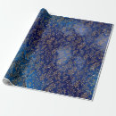 Search for midnight navy blue wrapping paper Elegant