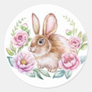 Search for pink easter bunny stickers Rabbit