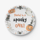 Search for halloween birthday plates Orange