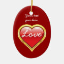Search for red heart christmas tree decorations Birthday