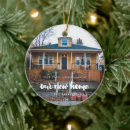 Search for our new home christmas tree decorations First house