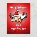 Search for flying pigs postcards Cute