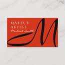 Search for orange business cards Salon