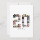 Search for 20th anniversary party invitations Black and white