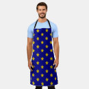 Search for gold stars aprons Star pattern