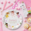 Search for enchanted forest paper plates Whimsical