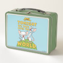 Search for 90s cartoon lunch boxes Pinky and the brain