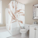 Search for rose gold marble shower curtains Stylish