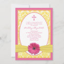 Search for yellow gerbera daisy invitations Pink