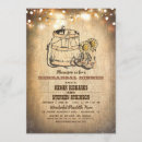Search for cowboy rehearsal dinner invitations Horseshoe