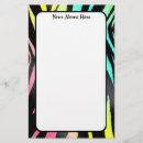 Search for 80s stationery paper Neon