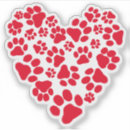 Search for heart paw stickers Animal
