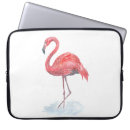 Search for pink flamingo laptop cases Watercolor