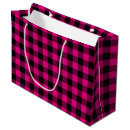 Search for hot pink and black gift bags Girly