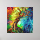 Search for tree of life canvas prints Colourful