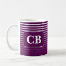 Search for purple and white stripes mugs Stylish