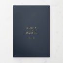 Search for dark blue wedding invitations Minimalist