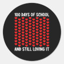 Search for 100 days of school stickers Happy