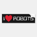 Search for robotic bumper stickers Robots