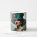 Search for art deco lady mugs Elegant